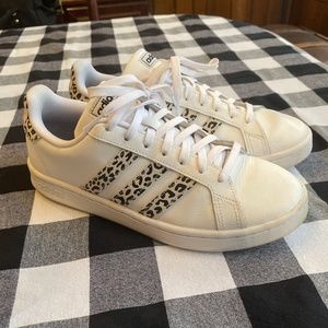 Adidas Grand Court Leopard 9 1/2